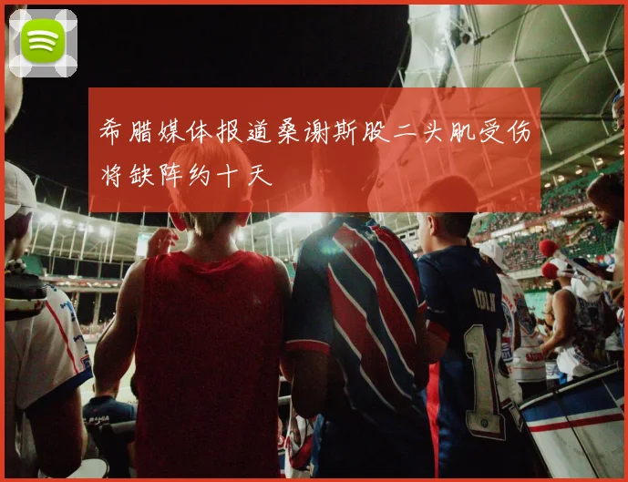 希腊媒体报道桑谢斯股二头肌受伤将缺阵约十天